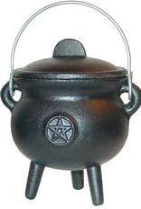 Cauldron - Cast Iron Pentacle- 3 inches - 64005