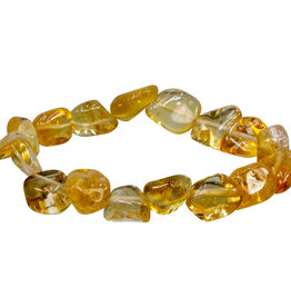 Citrine Tumbled Stone Bracelet