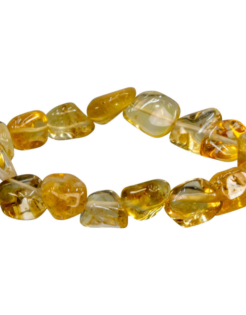 Citrine Tumbled Stone Bracelet