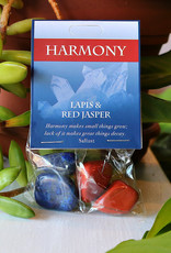 Gemstone Set- Harmony- Lapis, Red Jasper