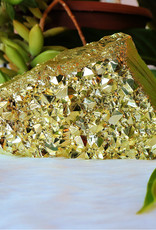 Gold Aura Amethyst Cluster XLG