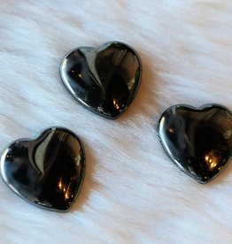 Hematite Heart