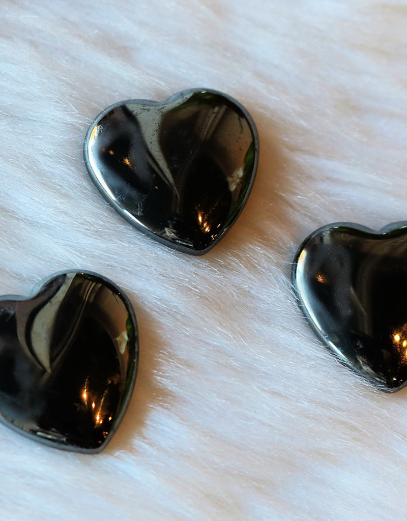 Hematite Heart- 4550HE