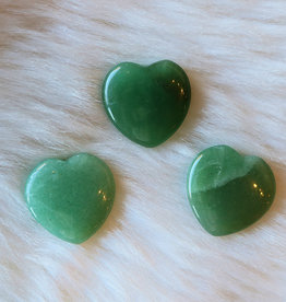 Green Aventurine Heart
