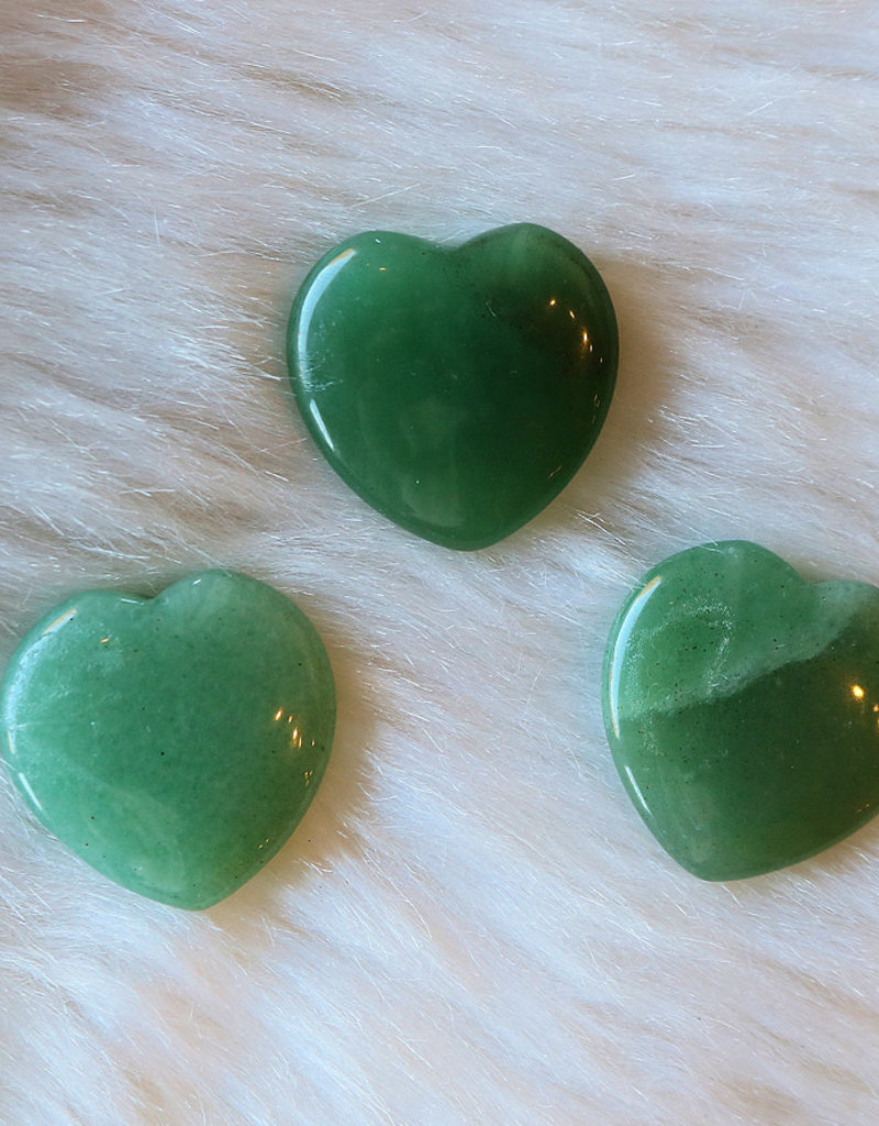 Green Aventurine Heart