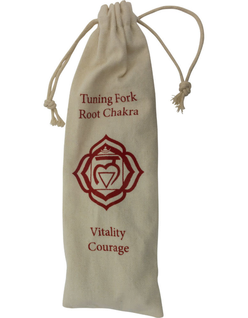 Weighted Tuning Fork – Root Chakra with Bag - Tuned - 31561 (R)