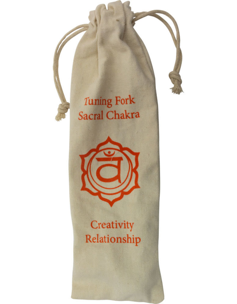 Weighted Tuning Fork – Sacral Chakra with Bag - Tuned - 31561 (S)