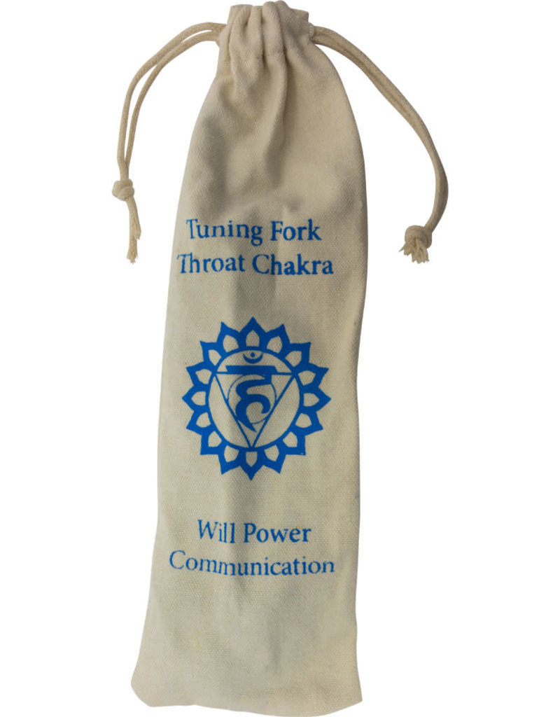 Weighted Tuning Fork – Throat Chakra with Bag