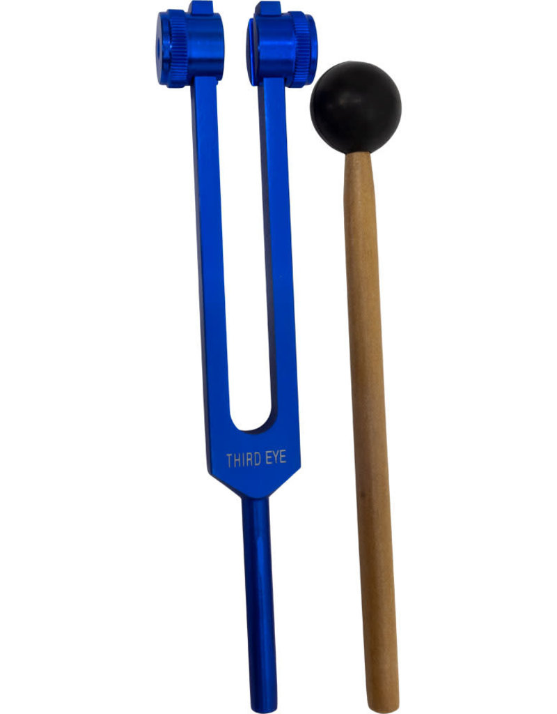 Weighted Tuning Fork – Third Eye Chakra with Bag - Tuned - 31561 (TE)