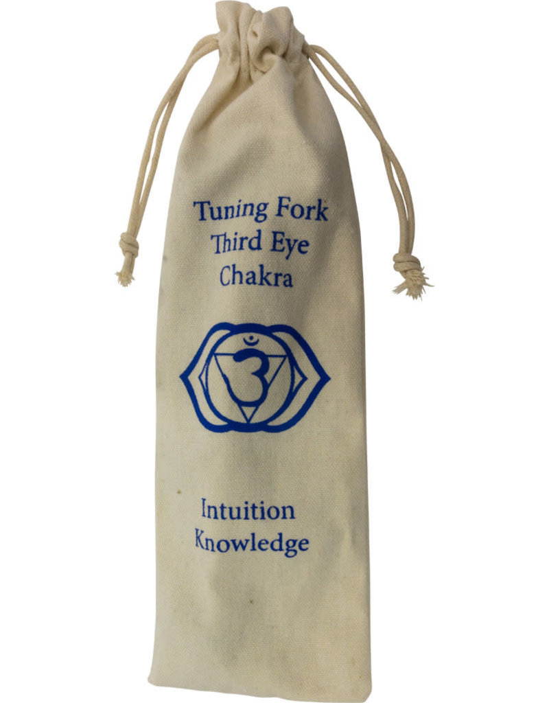 Weighted Tuning Fork – Third Eye Chakra with Bag - Tuned - 31561 (TE)