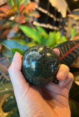 Moss Agate Sphere, lg