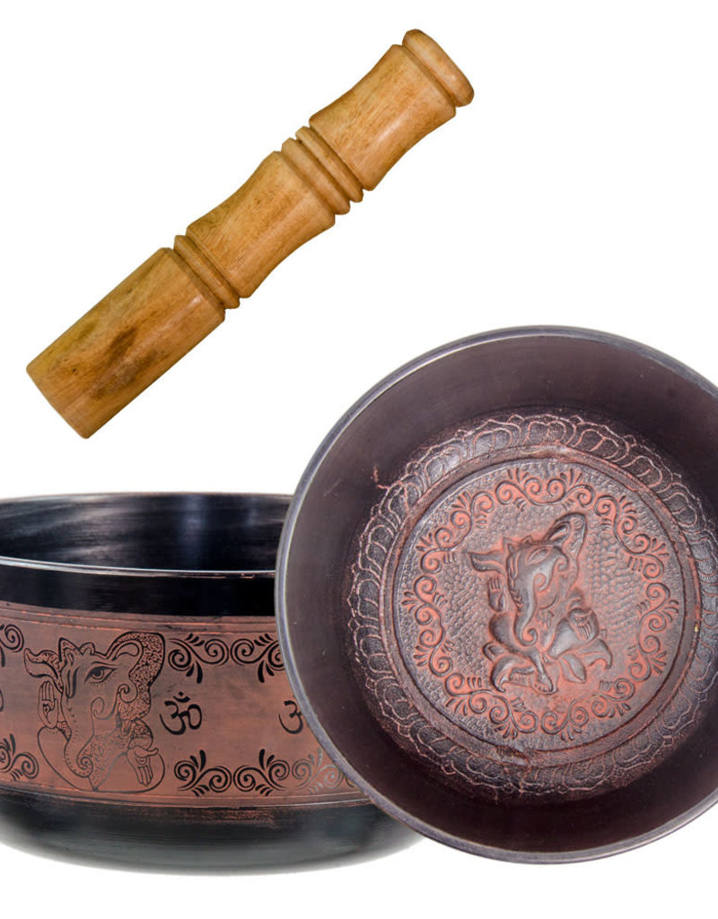 Ganesha Singing Bowl - 7 inches