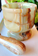 Onyx Mortar and Pestle- 5 inches- 6439