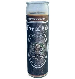 7 Day Candle - Tree of Life - Sandalwood
