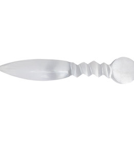 Selenite Pentacle Athame - Large