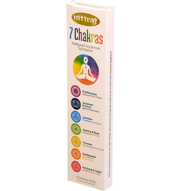 Incense - Nitiraj Chakras - 25 grams - 73111