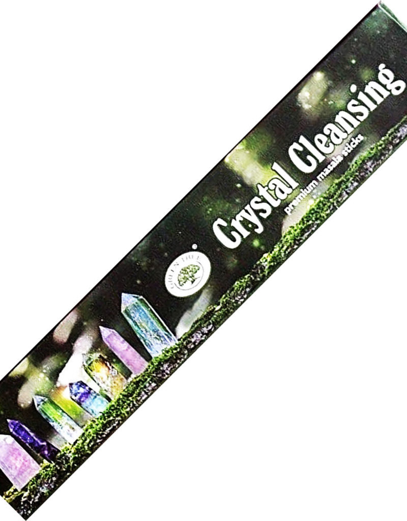 Incense - Green Tree Incense 15 gr - Crystal Cleansing - 73124