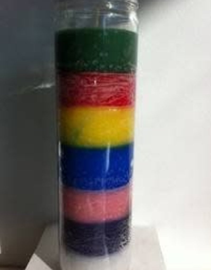 7 Day Candle - Plain 7 Color