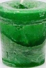 Reiki Charged Votive Candle - Abundance
