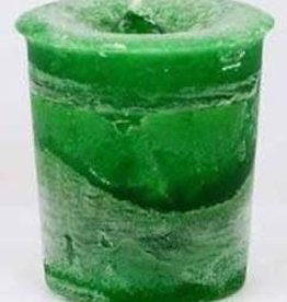 Reiki Charged Votive Candle - Abundance