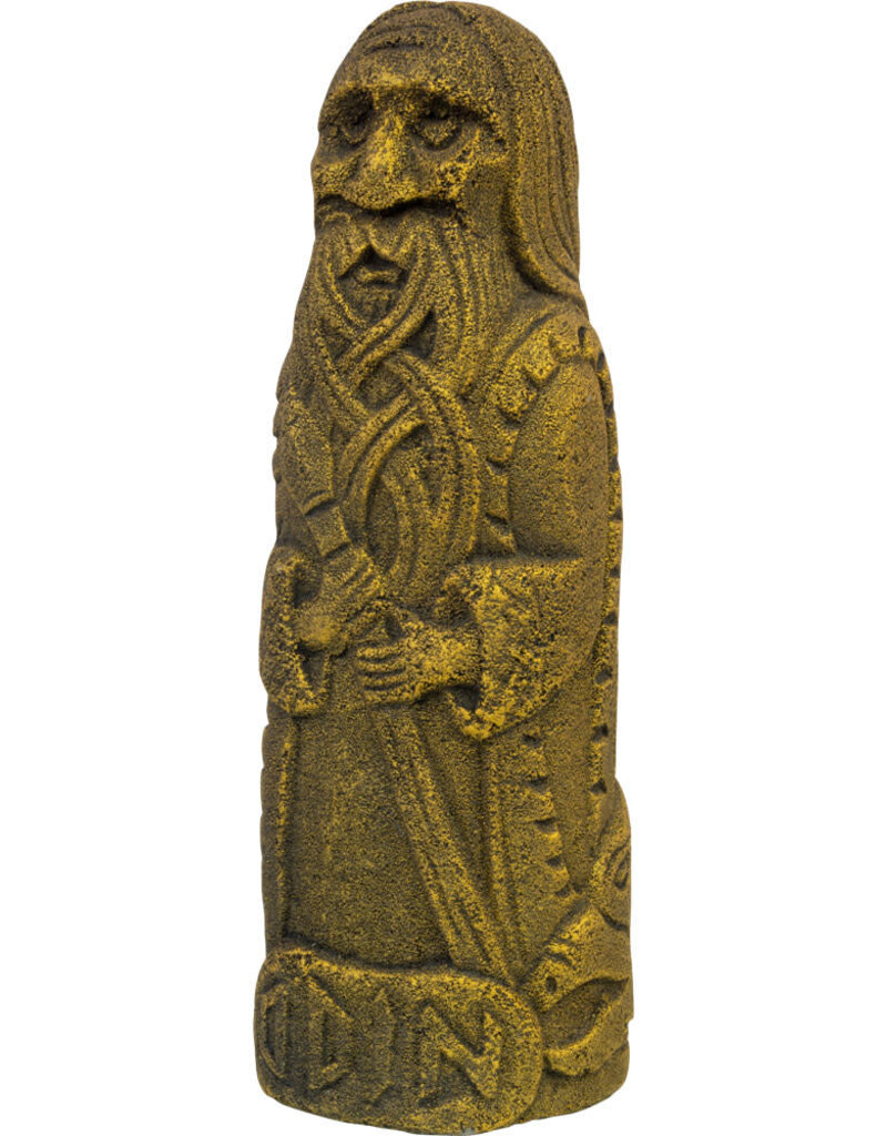Odin Volcanic Stone Statue
