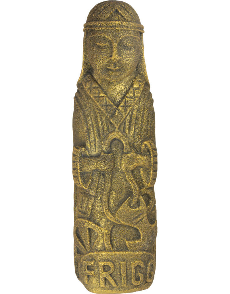 Frigg Volcanic Stone Statue