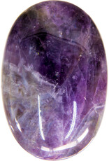 Chevron Amethyst Palm Stone