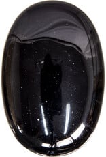 Black Obsidian Palm Stone - 62389