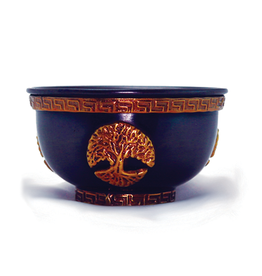 Tree of Life Copper Bowl Antique - CBT11