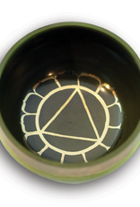 Solar Plexus Chakra Singing Bowl with Silk Case