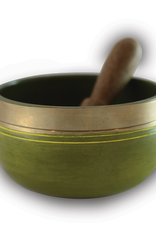 Solar Plexus Chakra Singing Bowl with Silk Case