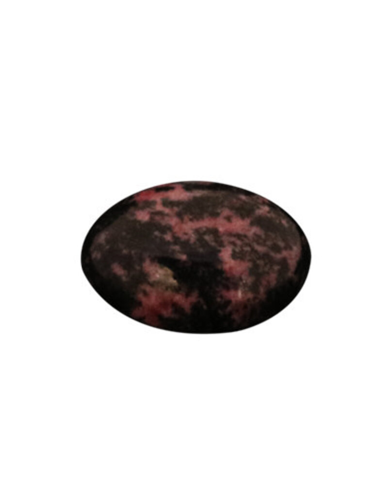 Rhodonite Palm Stone - PS-RHP14
