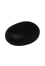 Black Tourmaline- Palm Stone Jumbo- TUMBTOJ