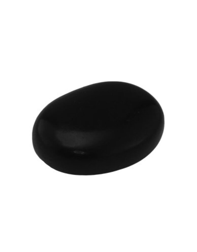 Black Tourmaline- Palm Stone Jumbo