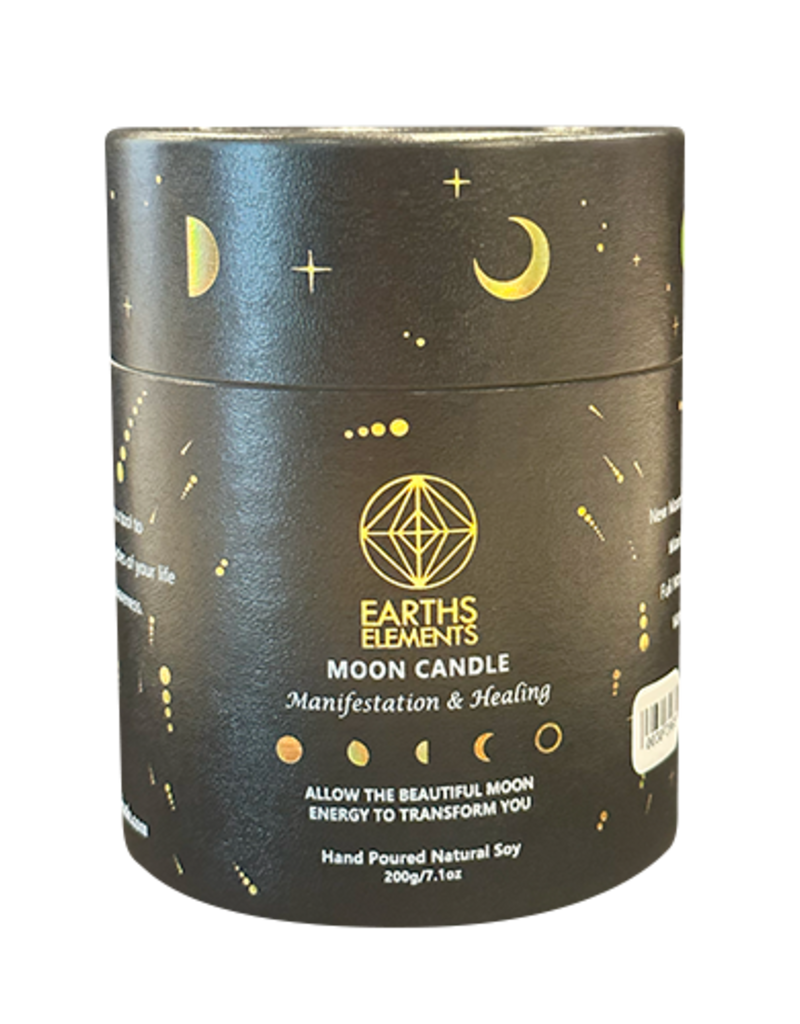Moon Phase Crystal Candle - 7.1 oz