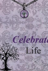 SLL- Purple Tree Celebrate Small Circle Necklace