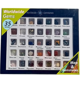 Worldwide Gemstones Set