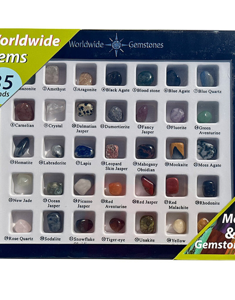 Worldwide Gemstones Set