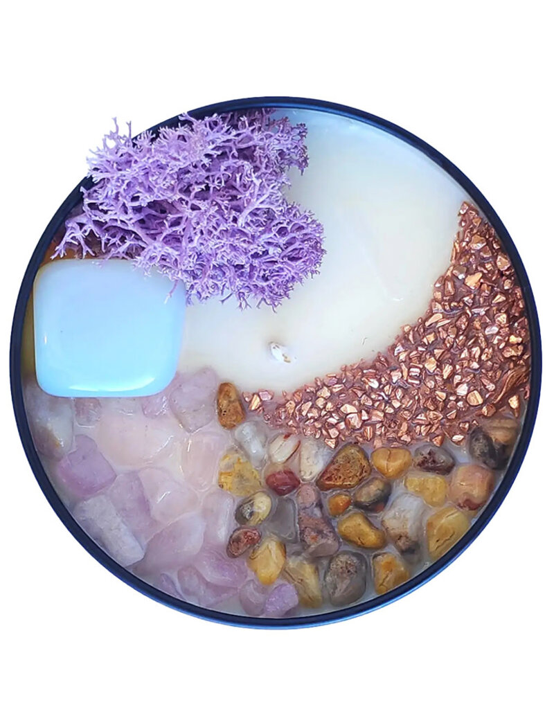 N&S - Cloud Nine - Opalite, Kunzite, Crazy Lace Agate, Copper - 8 oz