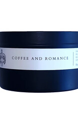 Candle - Coffee and Romance - Dalmatian Jasper, Ruby, Kunzite, Opalite - 8 oz
