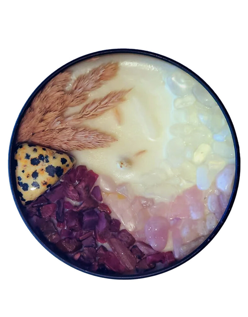 N&S - Coffee and Romance - Dalmatian Jasper, Ruby, Kunzite, Opalite - 8 oz