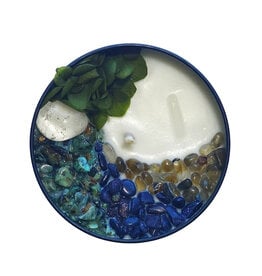 N&S - New Beginnings - Clear Quartz, African Turquoise, Blue Goldstone, Labradorite - 8 oz