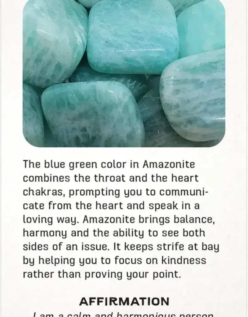 Crystal Message Cards by Valencia Chan
