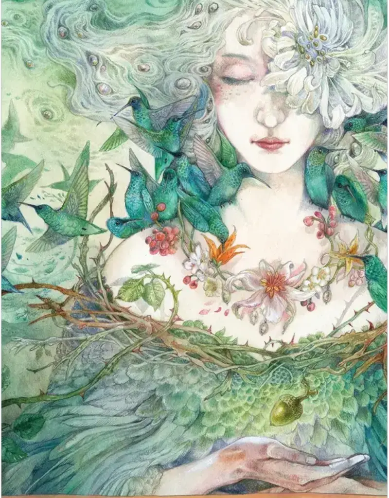 Tree Keepers Oracle by Angi Sullins