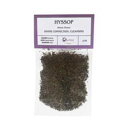 Hyssop Herb, Cut & Sifted, Organic