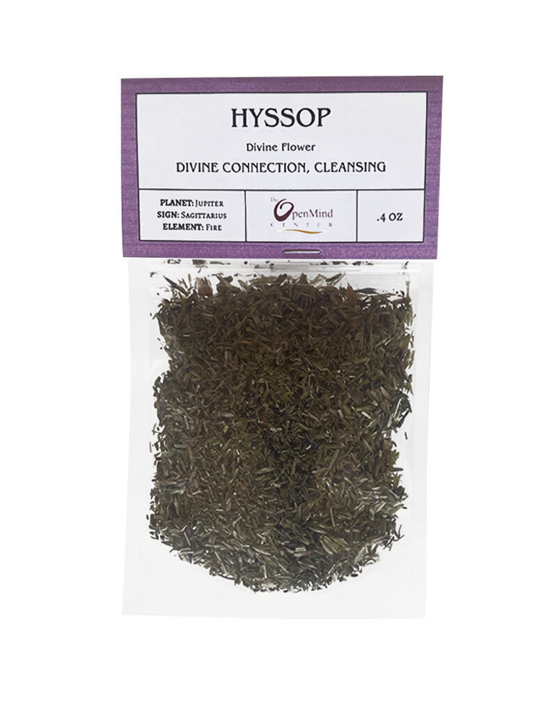 Hyssop Herb, Cut & Sifted, Organic