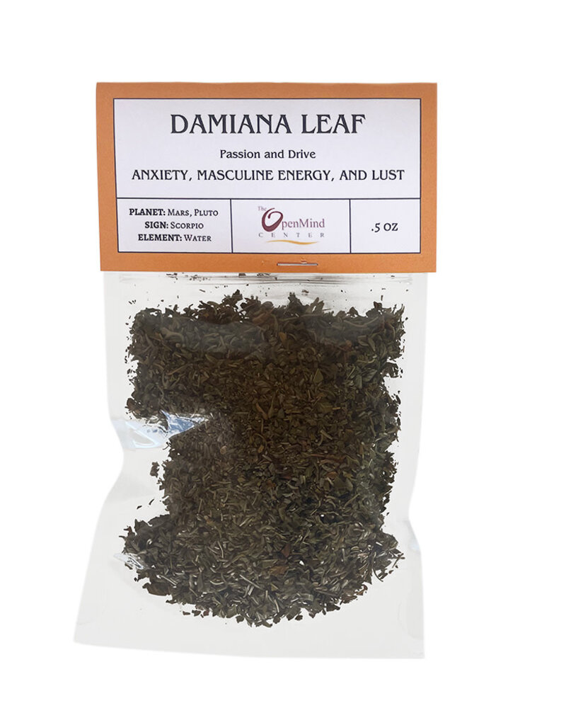 Damiana Leaf, Cut & Sifted