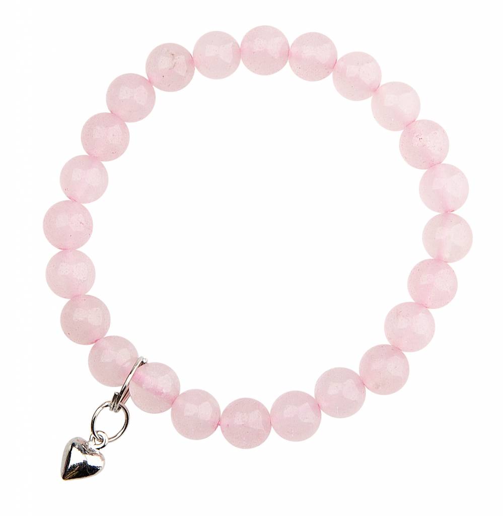 rose quartz friendship bracelet