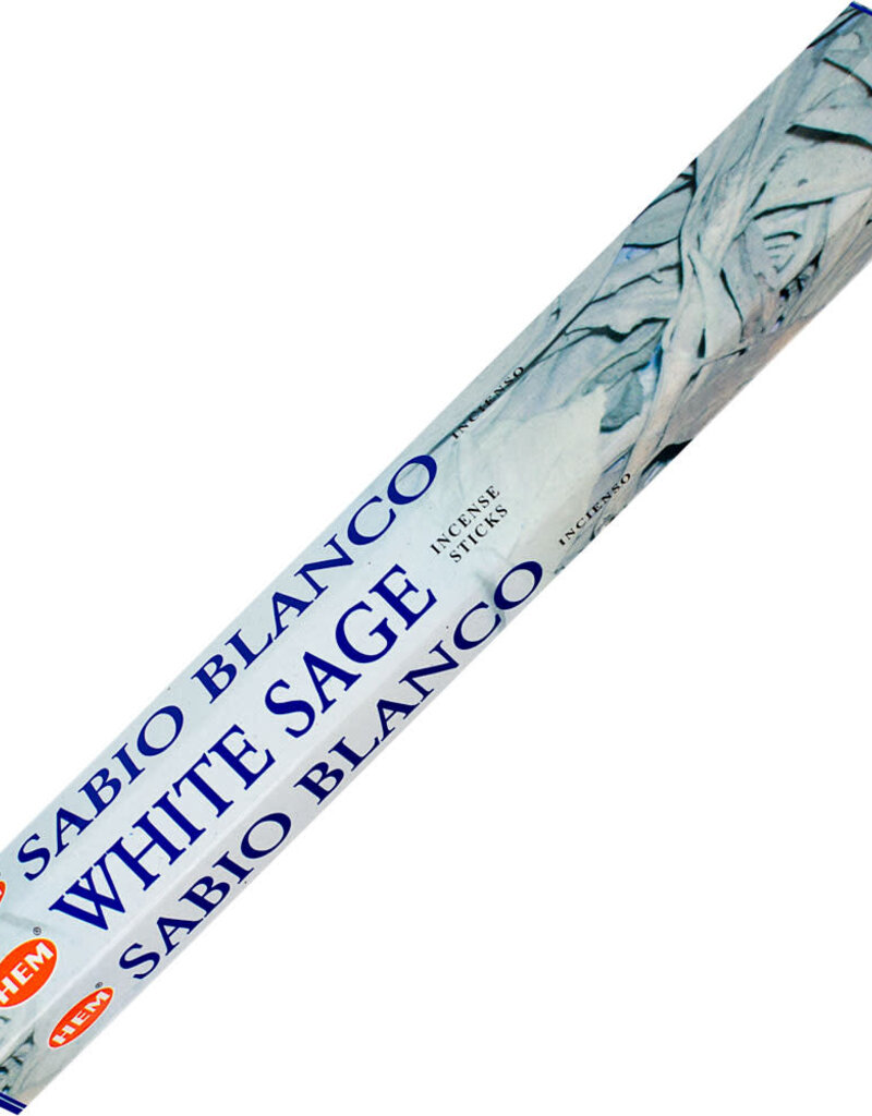 Incense - Hem Hex White Sage - IHEM-HX-WHS (72498)