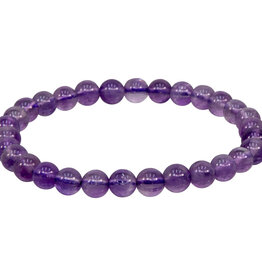 Amethyst Bracelet - 8mm